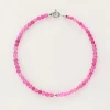 Ocean Armband Met Kleine Kraaltjes Roze
