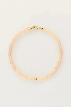 Ocean Armband Met Kleine Kraaltjes Oranje