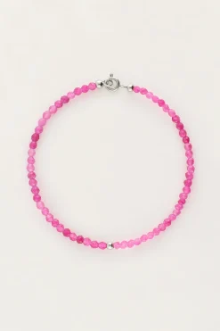 Ocean Armband Met Kleine Kraaltjes Roze