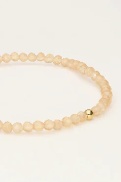 Ocean Armband Met Kleine Kraaltjes Oranje
