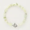 Ocean Armband Met Mintgroene Steentjes