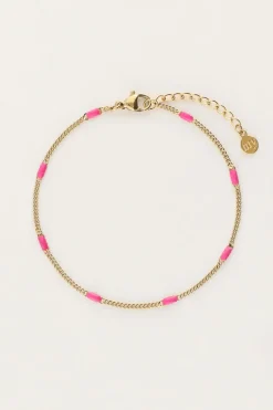 Ocean Minimalistische Armband Roze