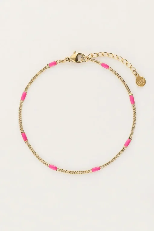 Ocean Minimalistische Armband Roze