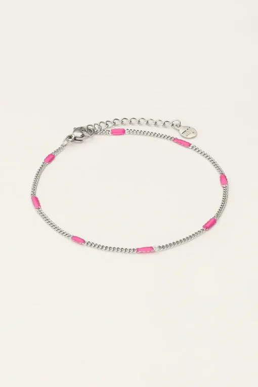Ocean Minimalistische Armband Roze