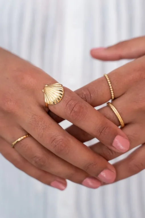 Ocean Ring Met Schelp
