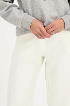 Off-white Pantalon Met Elastiek