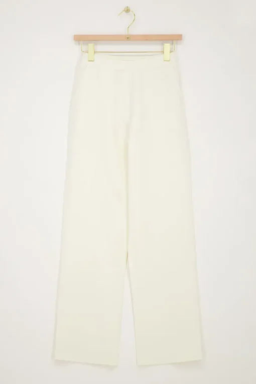 Off-white Pantalon Met Elastiek