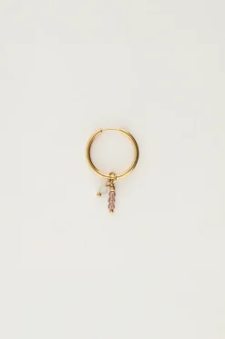 One Piece Oorring Met Kraaltjes
