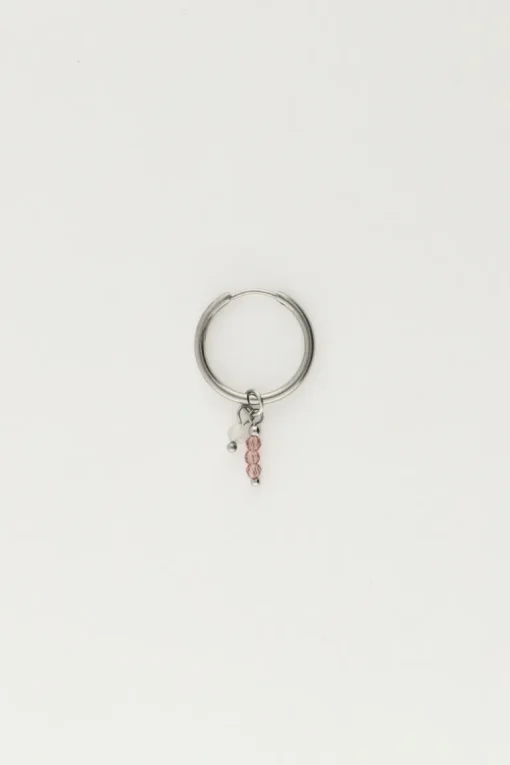 One Piece Oorring Met Kraaltjes
