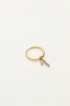 One Piece Oorring Met Kraaltjes