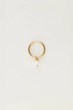 One Piece Oorring Met Parel