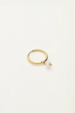 One Piece Oorring Met Parel