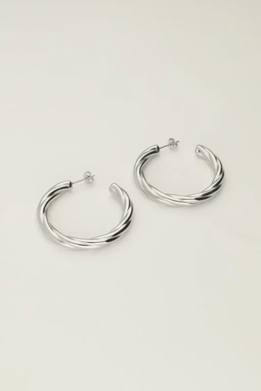 Oorhangers Met Chunky Twist