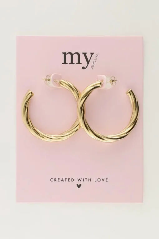 Oorhangers Met Chunky Twist