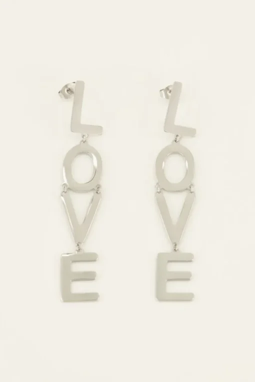Oorhangers Met Love Letters