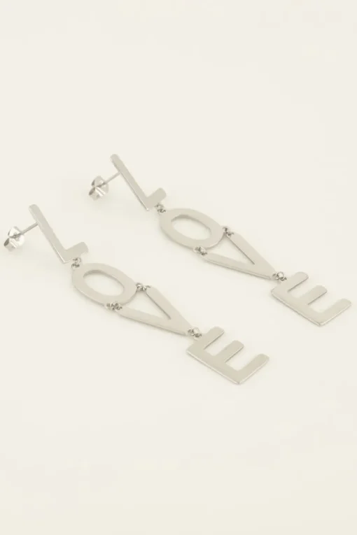 Oorhangers Met Love Letters