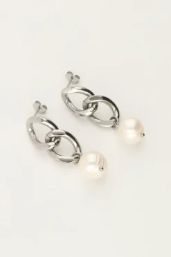 Oorhangers Schakel & Parel