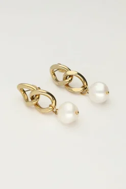 Oorhangers Schakel & Parel