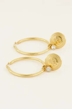 Oorringen Met Endless Love Charm