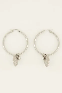 Oorringen Met Endless Love Charm