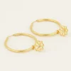 Oorringen Met Love In Bloom Charm