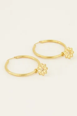 Oorringen Met Love In Bloom Charm