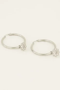 Oorringen Met Love In Bloom Charm