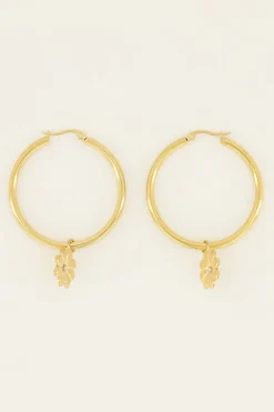 Oorringen Met Love In Bloom Charm