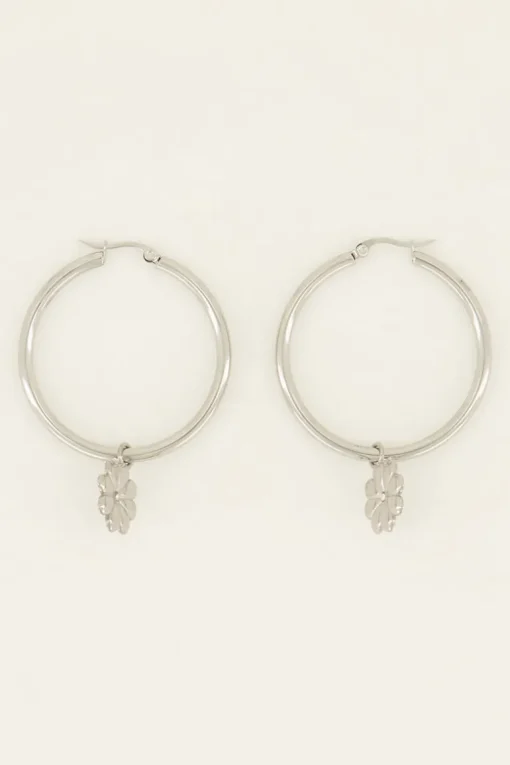Oorringen Met Love In Bloom Charm