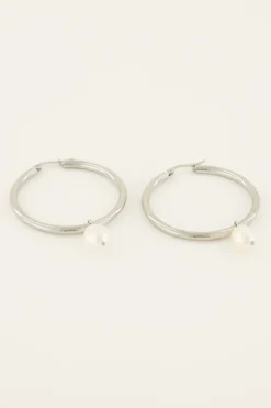 Oorringen Met Pure Love Charm