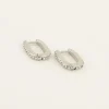 Oorringen Met Strass Stenen