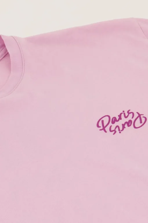 Paars T-shirt ''Paris Paris''