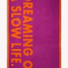 Paarse Handdoek ''Slow Life''