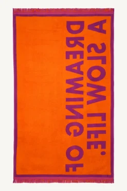 Paarse Handdoek ''Slow Life''