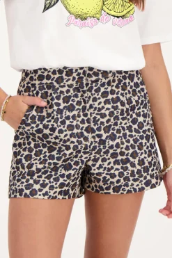 Panterprint Korte Broek
