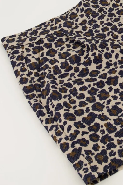 Panterprint Korte Broek