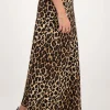 Panterprint Midi Skirt