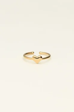 Pink Ring Met Hartje