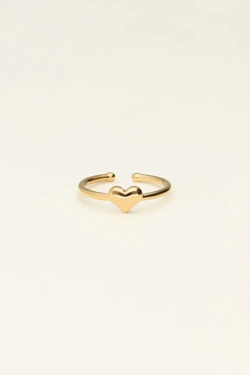 Pink Ring Met Hartje