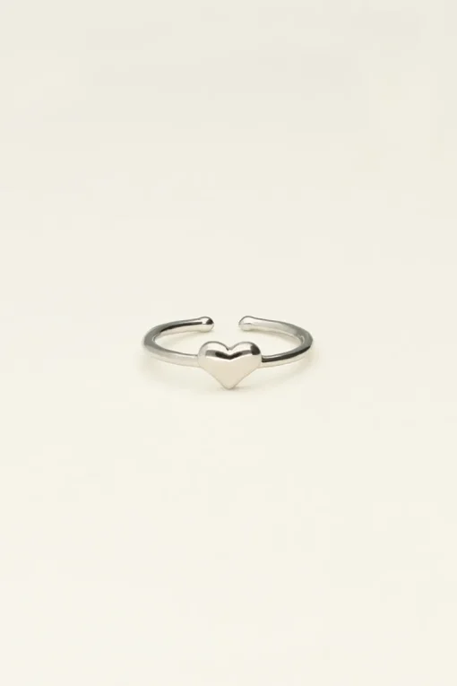 Pink Ring Met Hartje