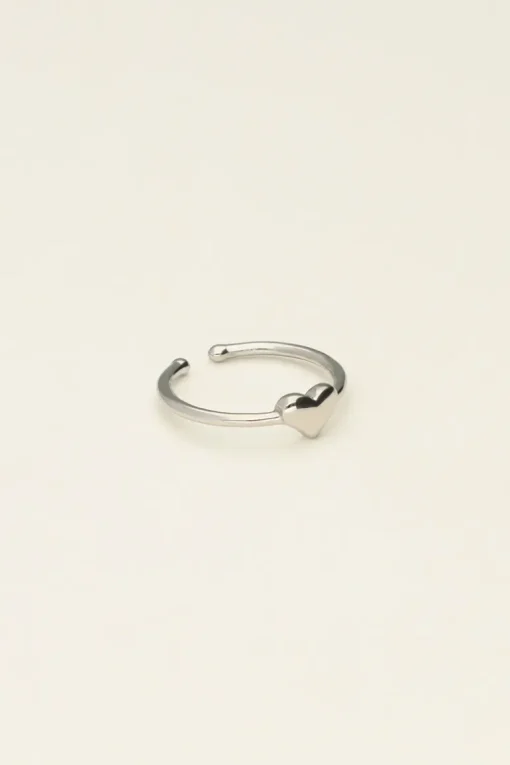 Pink Ring Met Hartje