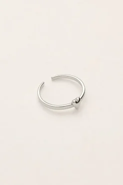 Pink Ring Met Klein Hartje