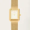 Rechthoekig Horloge Met Fijne Schakelband