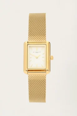Rechthoekig Horloge Met Fijne Schakelband