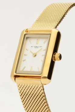 Rechthoekig Horloge Met Fijne Schakelband