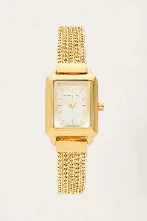 Rechthoekig Horloge Met Kettingen