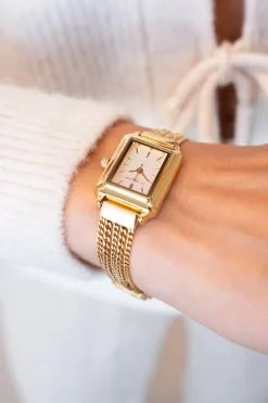Rechthoekig Horloge Met Kettingen