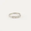 Ring Met Bloemen & Steentjes