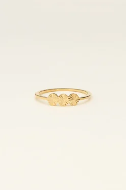 Ring Met Drie Muntjes