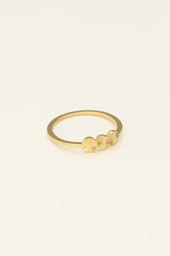 Ring Met Drie Muntjes
